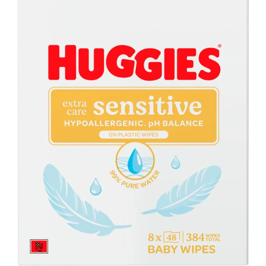 Huggies Billendoekjes>Extra Care Sensitive Babydoekjes