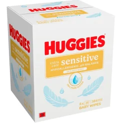 Huggies Billendoekjes>Extra Care Sensitive Babydoekjes