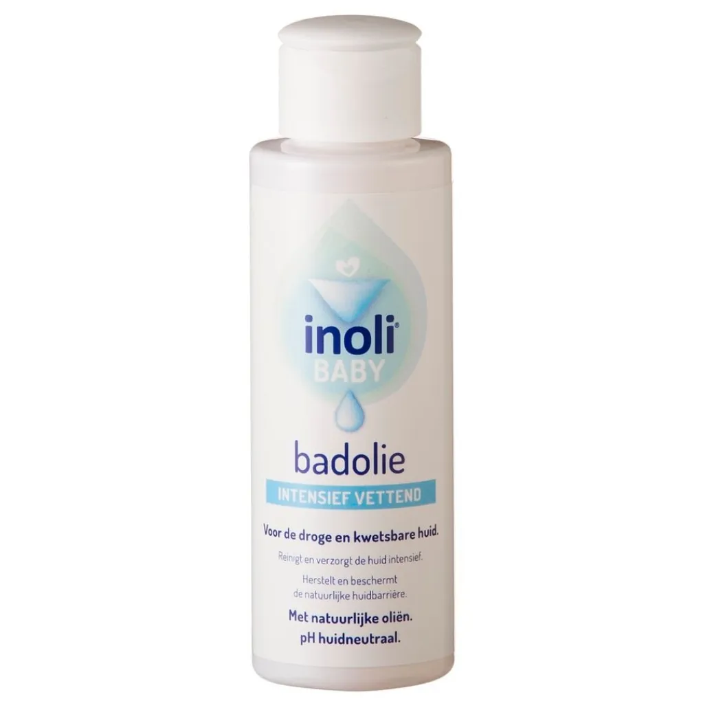 Inoli Baby Bad- En Doucheverzorging>Baby Intensief Vettend Badolie
