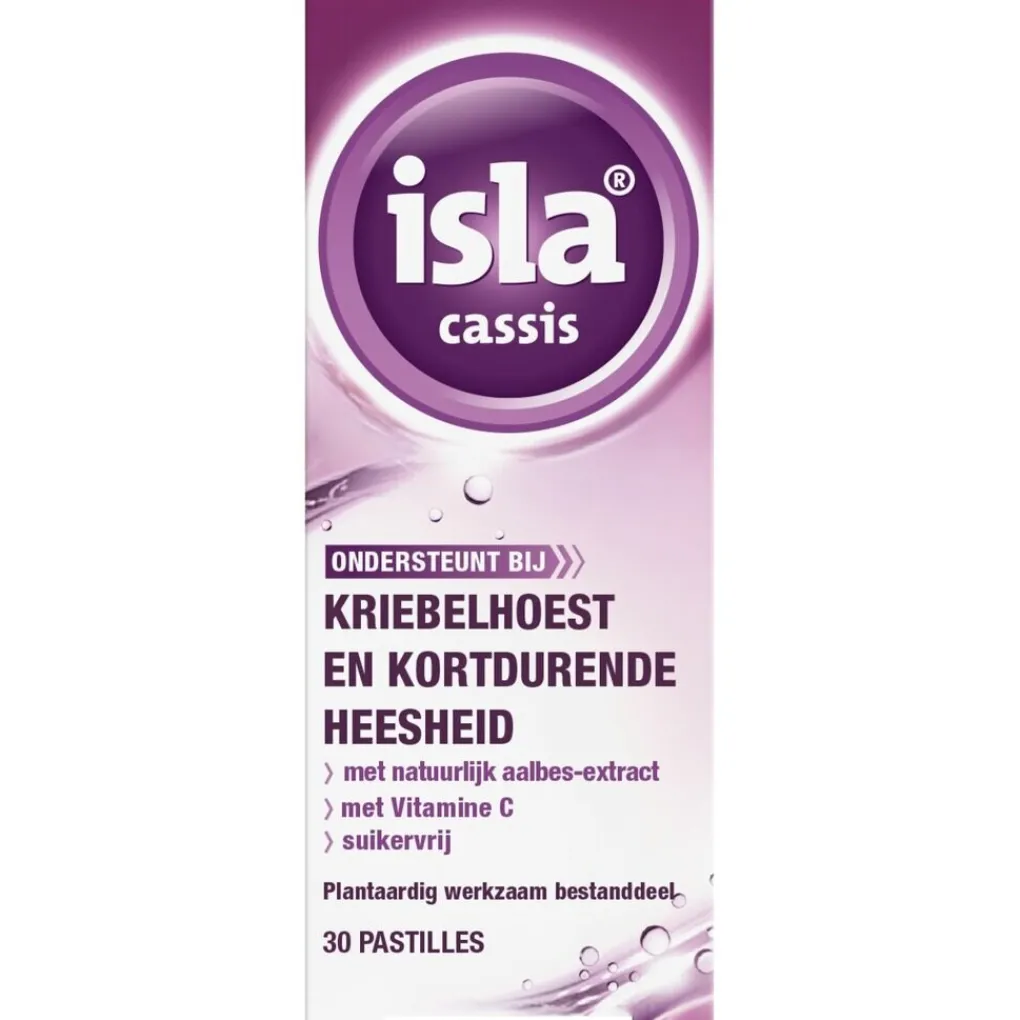 isla Luchtwegen>Cassis Pastilles