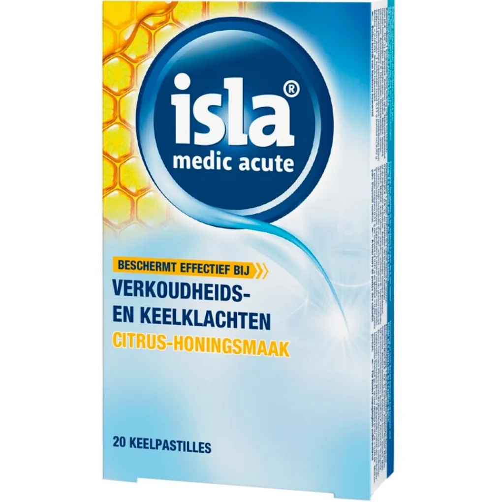isla Luchtwegen>Medic Acute Citrus-Honing Keelpastilles