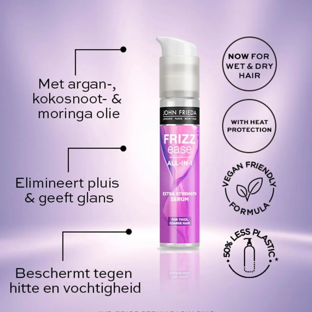 John Frieda Heat Protectors|Haarserum>Frizz Ease All-in-1 Extra Strength Serum