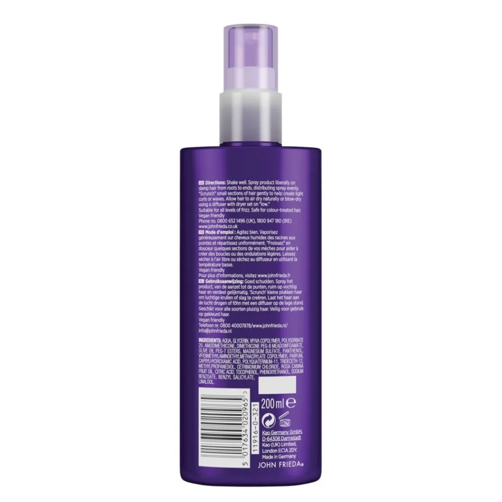John Frieda Haarlak>Frizz Ease Dream Curls Daily Styling Spray
