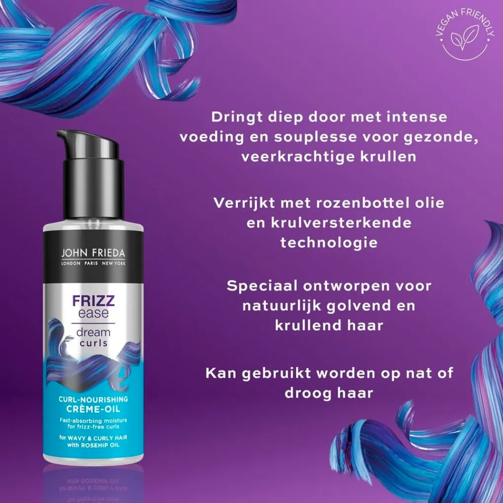 John Frieda Haarolie>Frizz Ease Dream Curls Crème Oil