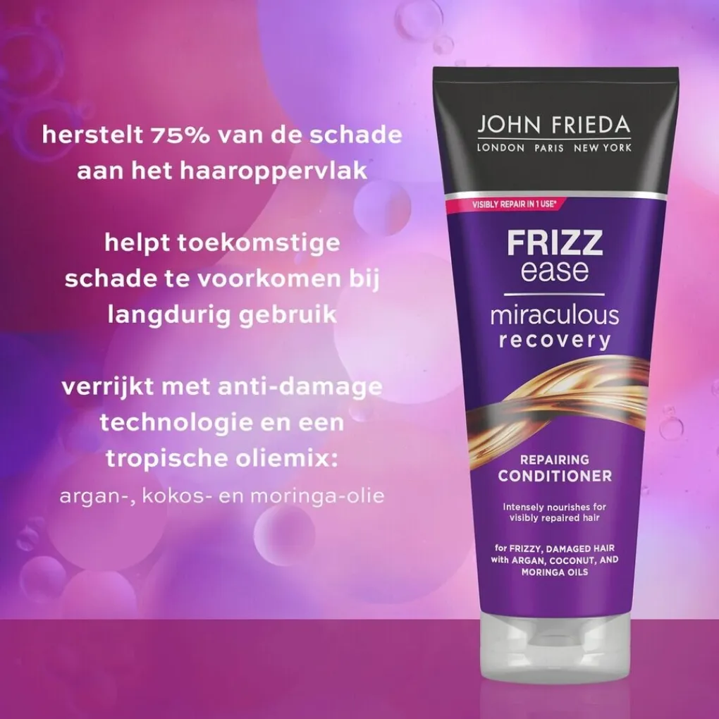 John Frieda Conditioner>Frizz Ease Miraculous Recovery Repairing Conditioner