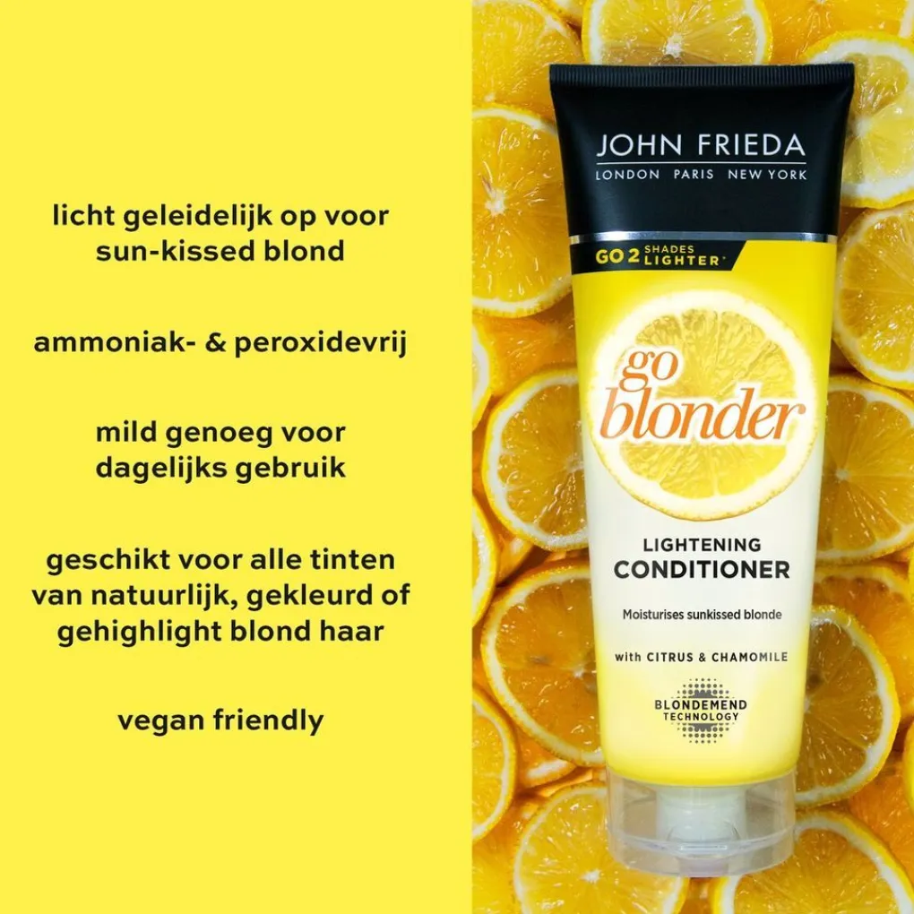 John Frieda Conditioner>Sheer Blonde Go Blonder Lightening Conditioner