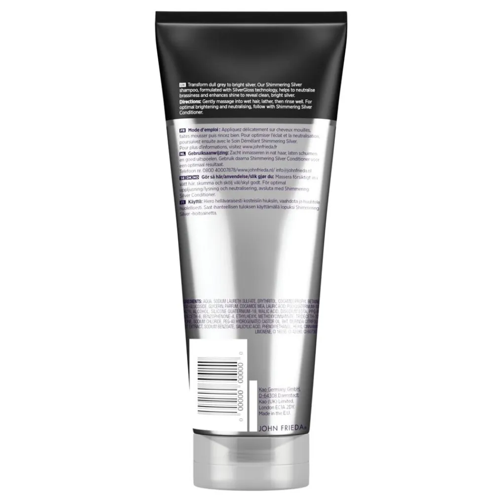 John Frieda Shampoo>Shimmering Silver Shampoo