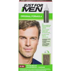 Just For Men Haarverf>Original Formula H-35 Middenbruin Haarkleuring