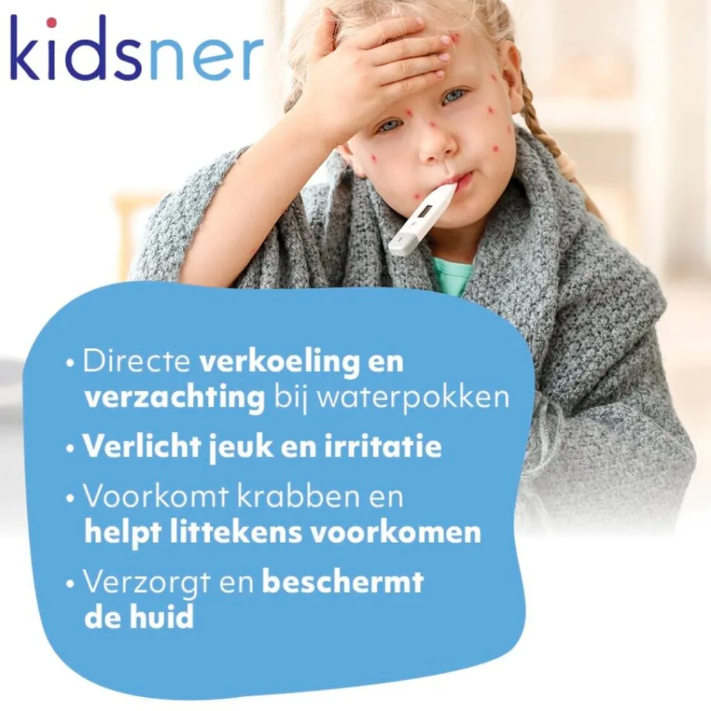 Kidsner Baby Huidverzorging>Verkoelende Foam bij Waterpokken