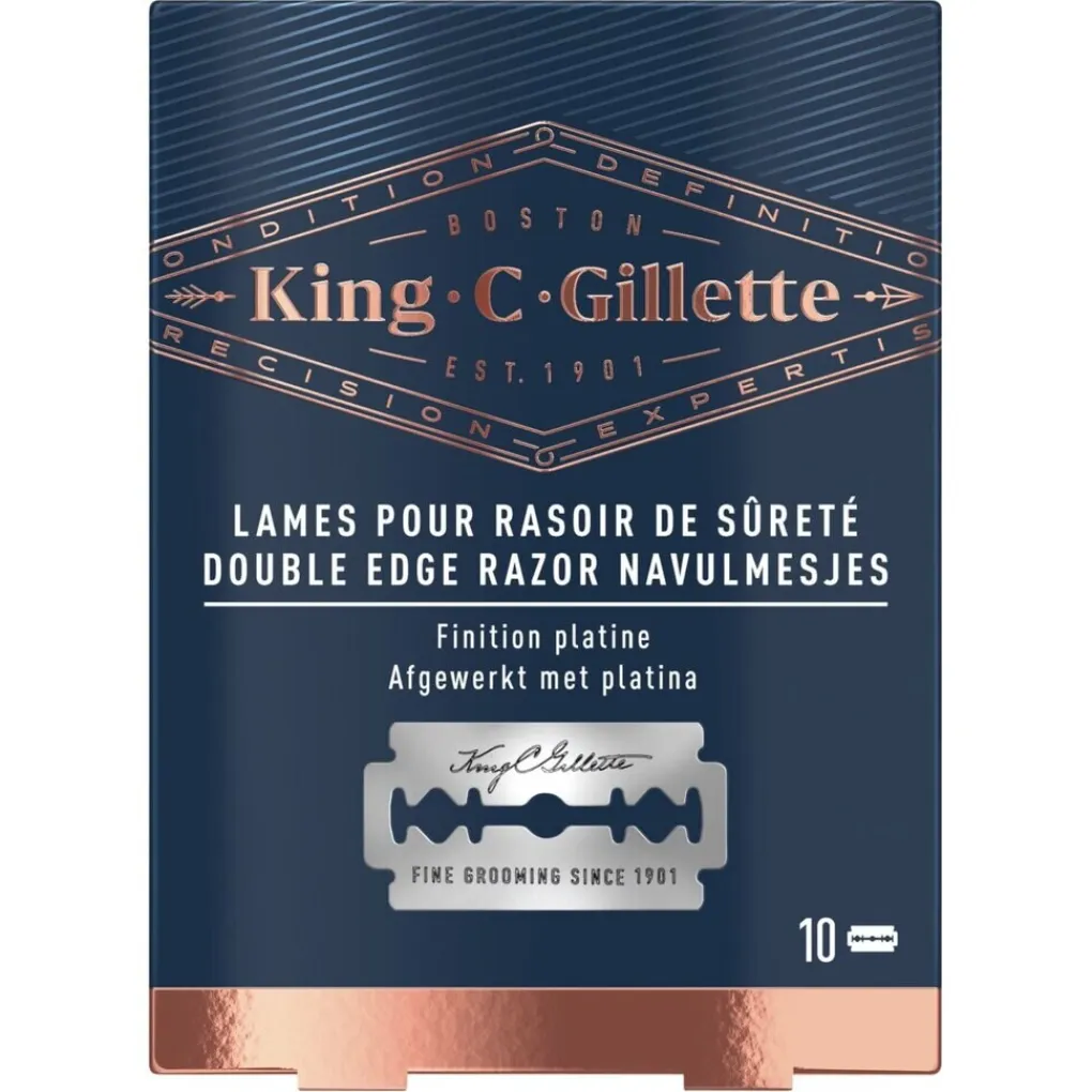 Heren King C Scheermesjes>. Gillette Double Edge Razor Scheermesjes