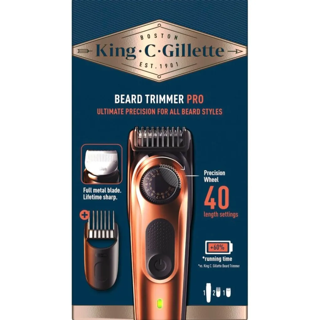 Heren King C Baardtrimmers>. Gillette Pro Baardtrimmer