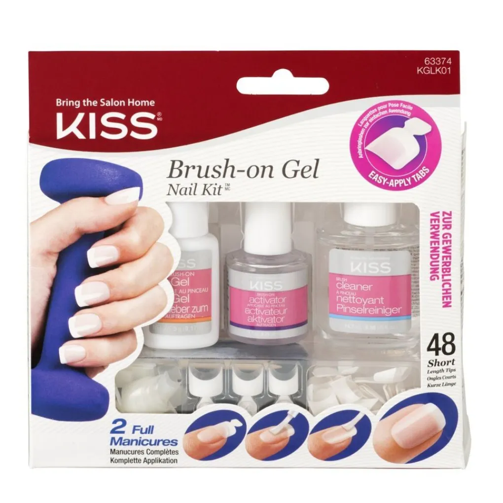 Kiss Nagelverzorging>Brush On Gel Kit