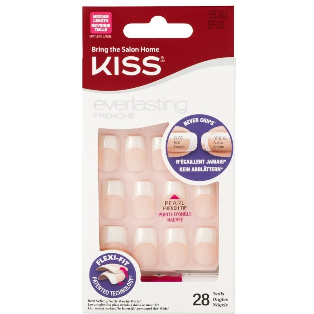 Kiss Nagelverzorging>Everlasting Medium Pearl Kunstnagels