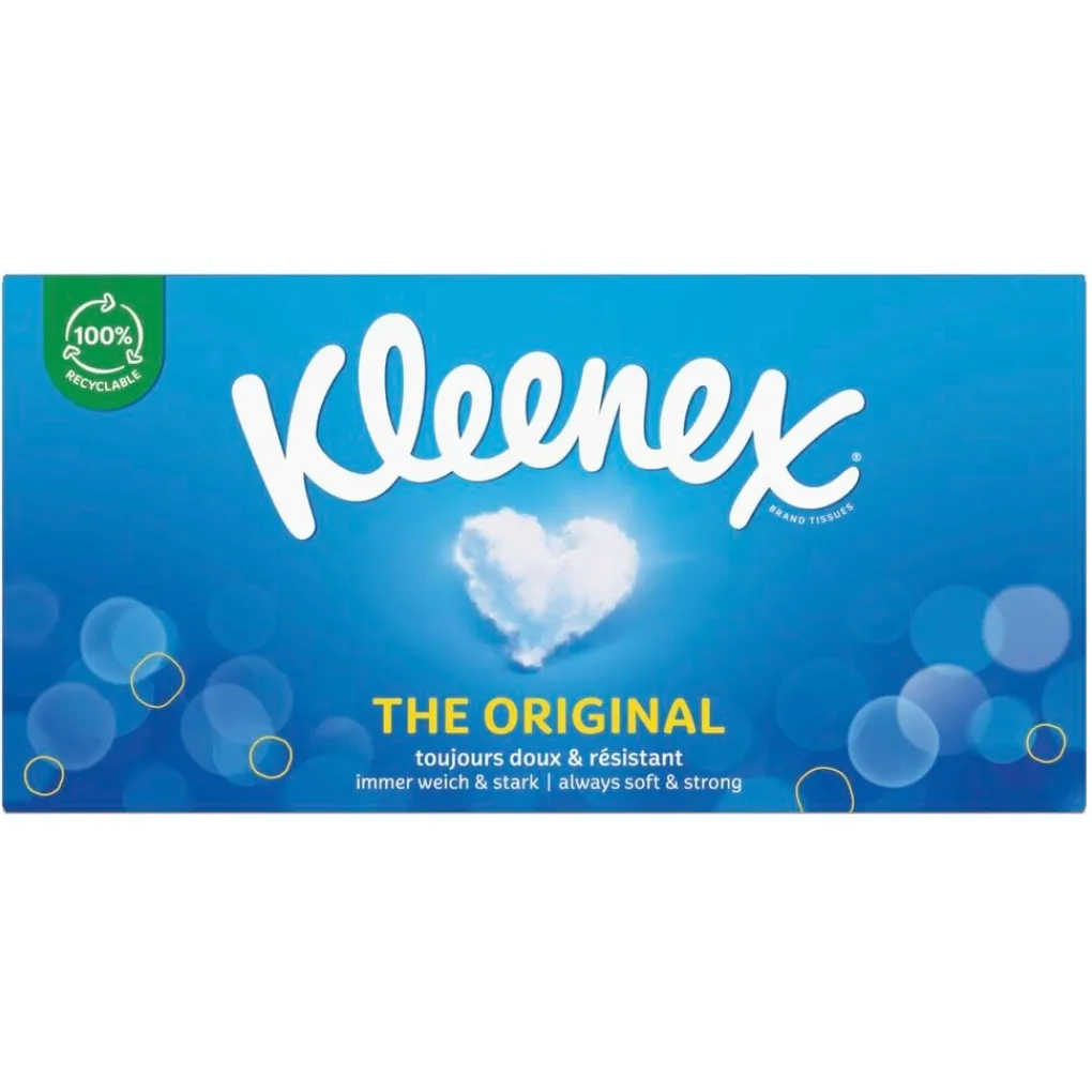 Kleenex Tissues En Zakdoekjes>The Original Tissues