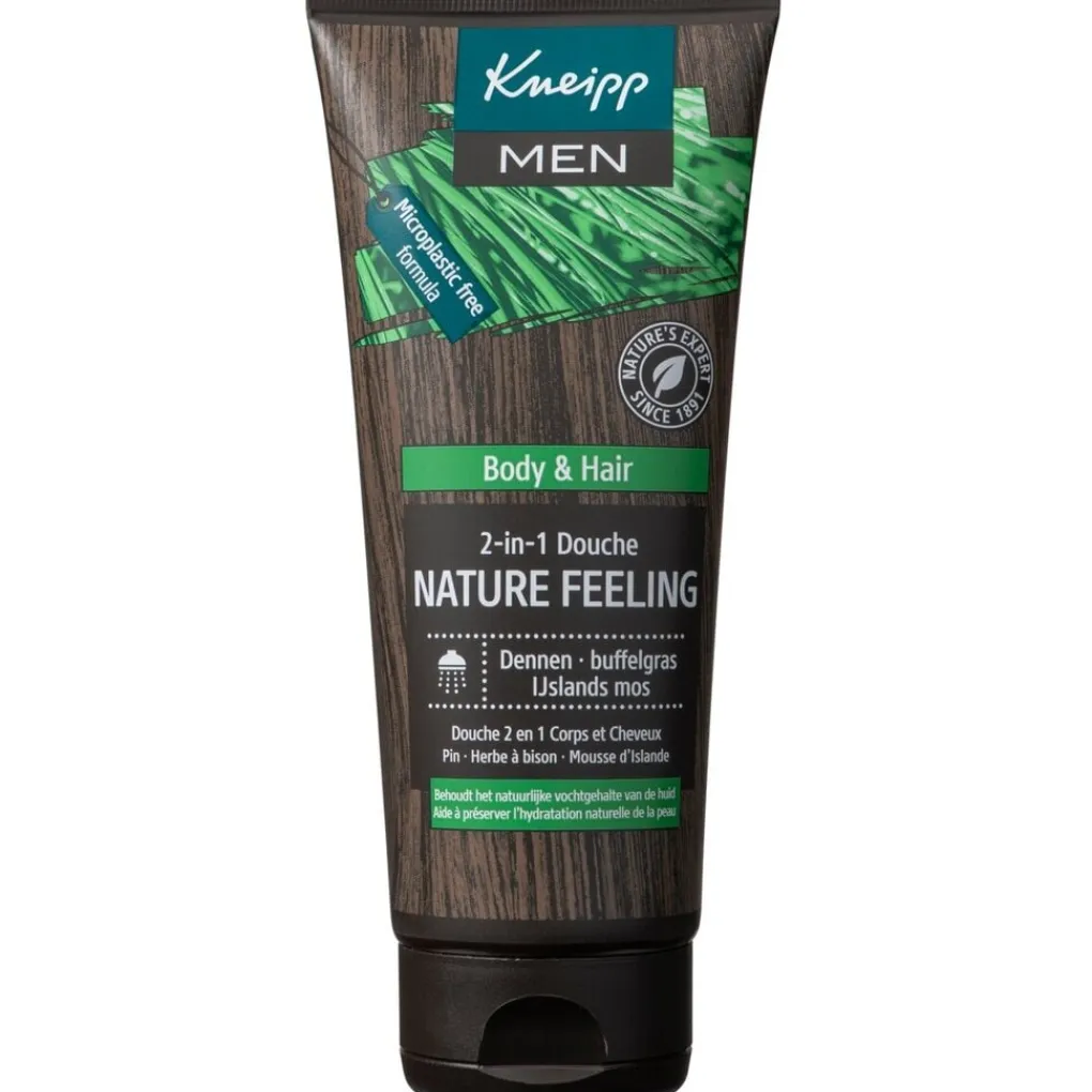 Kneipp Men Douchegel>Nature Feeling Dennen, Buffelgras & IJslands Mos 2-in-1 Douche
