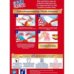 Overig Vlekverwijderaars>K2R Colour Catcher Anti-kleurdoorloopdoekjes