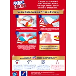 Overig Vlekverwijderaars>K2r Colour Catcher Anti-kleurdoorloopdoekjes