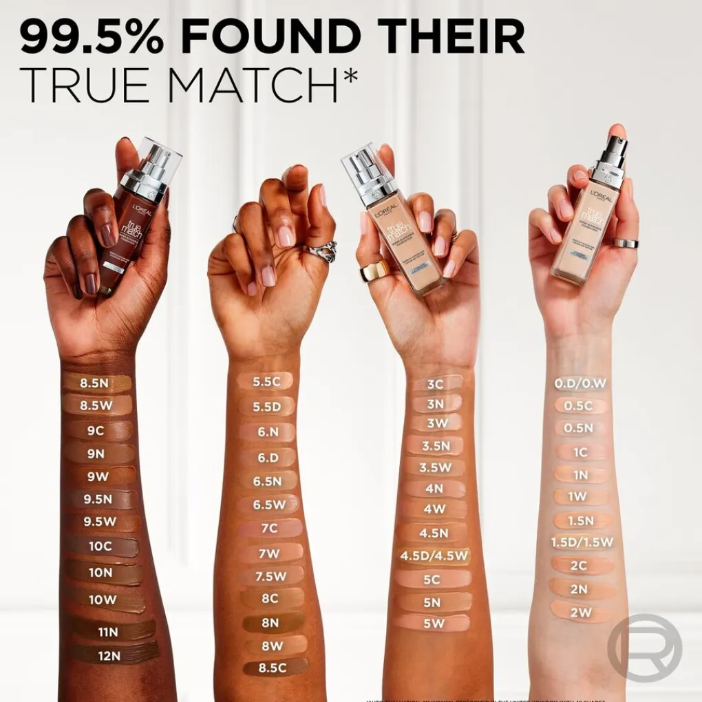 L'Oreal Foundation>L Oréal Paris True Match 2.N Vanilla Foundation