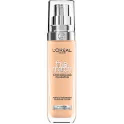 L'Oreal Foundation>L Oréal Paris True Match 3.N Creamy Beige Foundation
