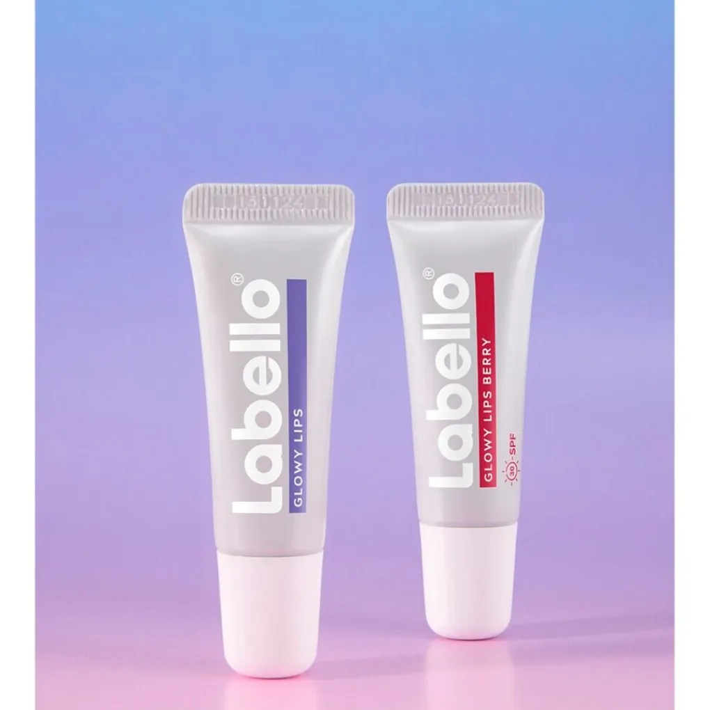 Labello Lippenbalsem>Glowy Lips Berry Lippenbalsem met SPF30