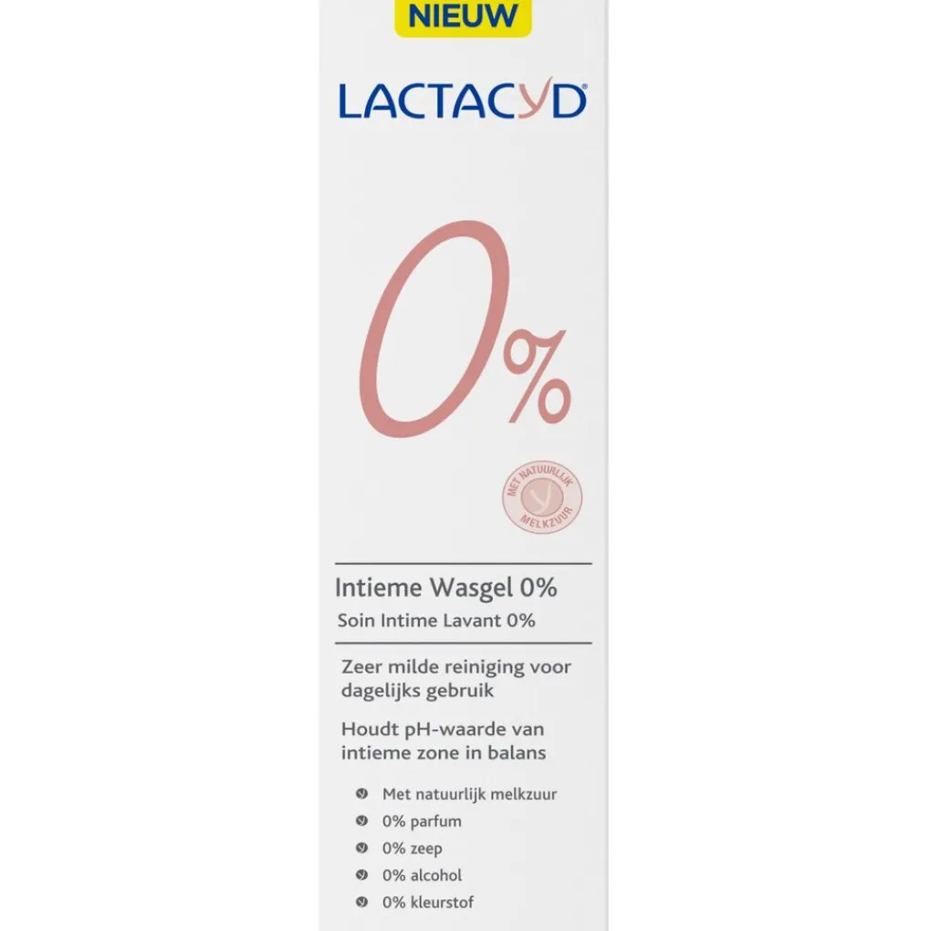Lactacyd Intieme Hygiëne>0% Intieme Wasgel