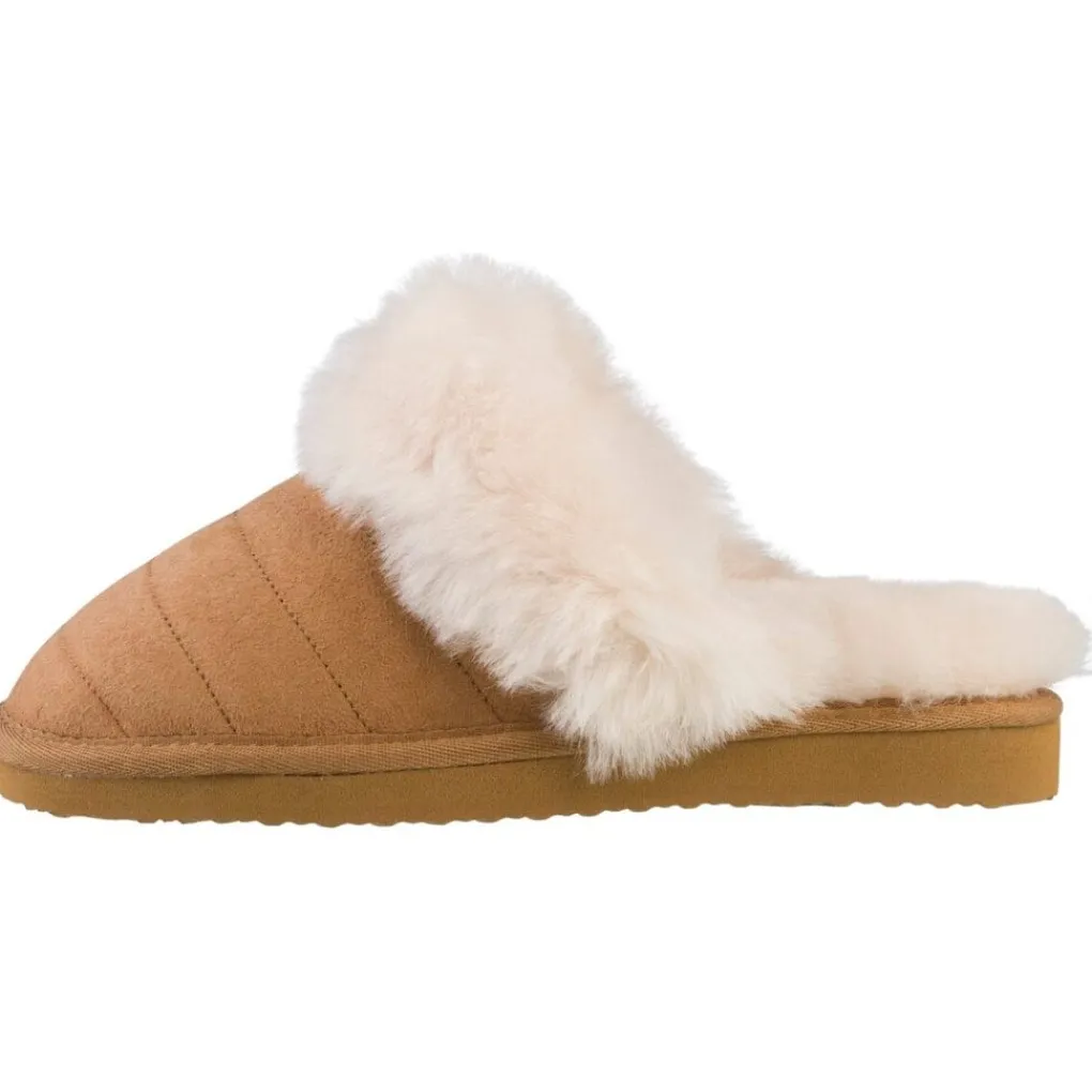 Overig Pantoffels>Lamswollen Damessloffen