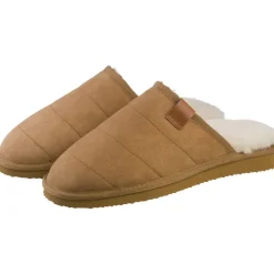 Overig Pantoffels>Lamswollen Herensloffen
