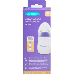 Lansinoh Babyflesjes>Babyfles met NaturalWave Speen