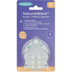 Lansinoh Flessenspenen>Natural Wave Small Flesspeen