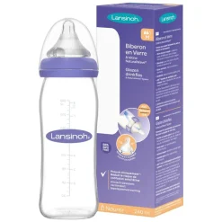 Lansinoh Babyflesjes>NaturalWave Glazen Fles