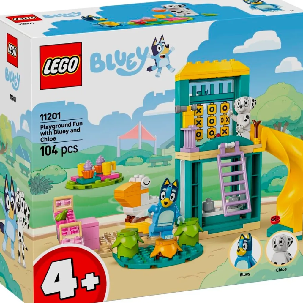 LEGO Disney Lego>LEGO Bluey 11201 Bluey en Chloé In De Speeltuin