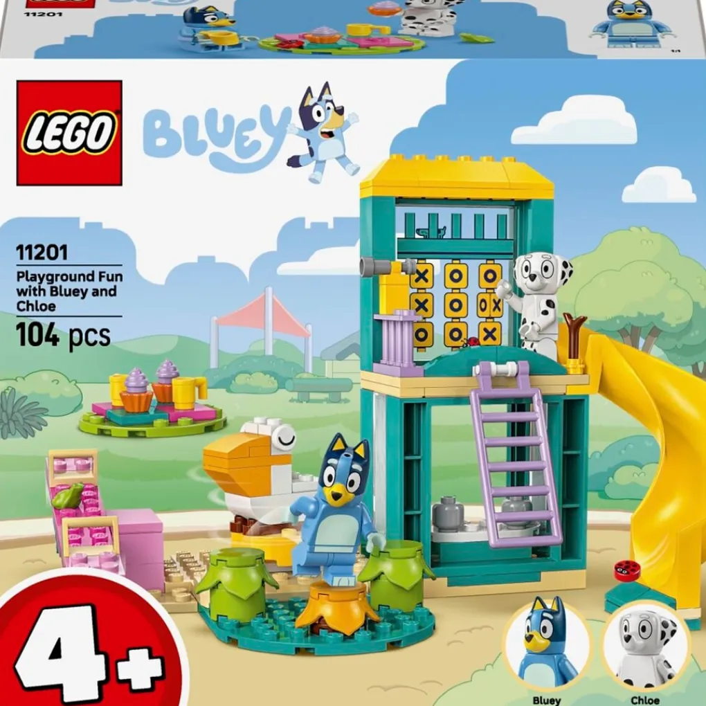 LEGO Disney Lego>LEGO Bluey 11201 Bluey en Chloé In De Speeltuin