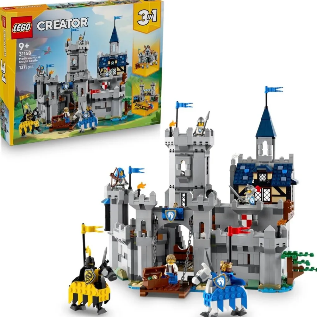 LEGO Creator Lego>LEGO Castle 31168 Middeleeuws Kasteel met Ridder