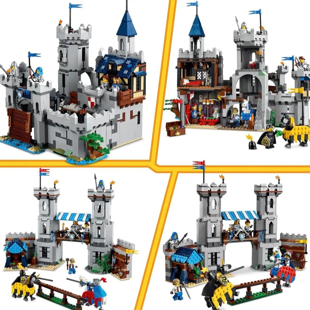 LEGO Creator Lego>LEGO Castle 31168 Middeleeuws Kasteel met Ridder