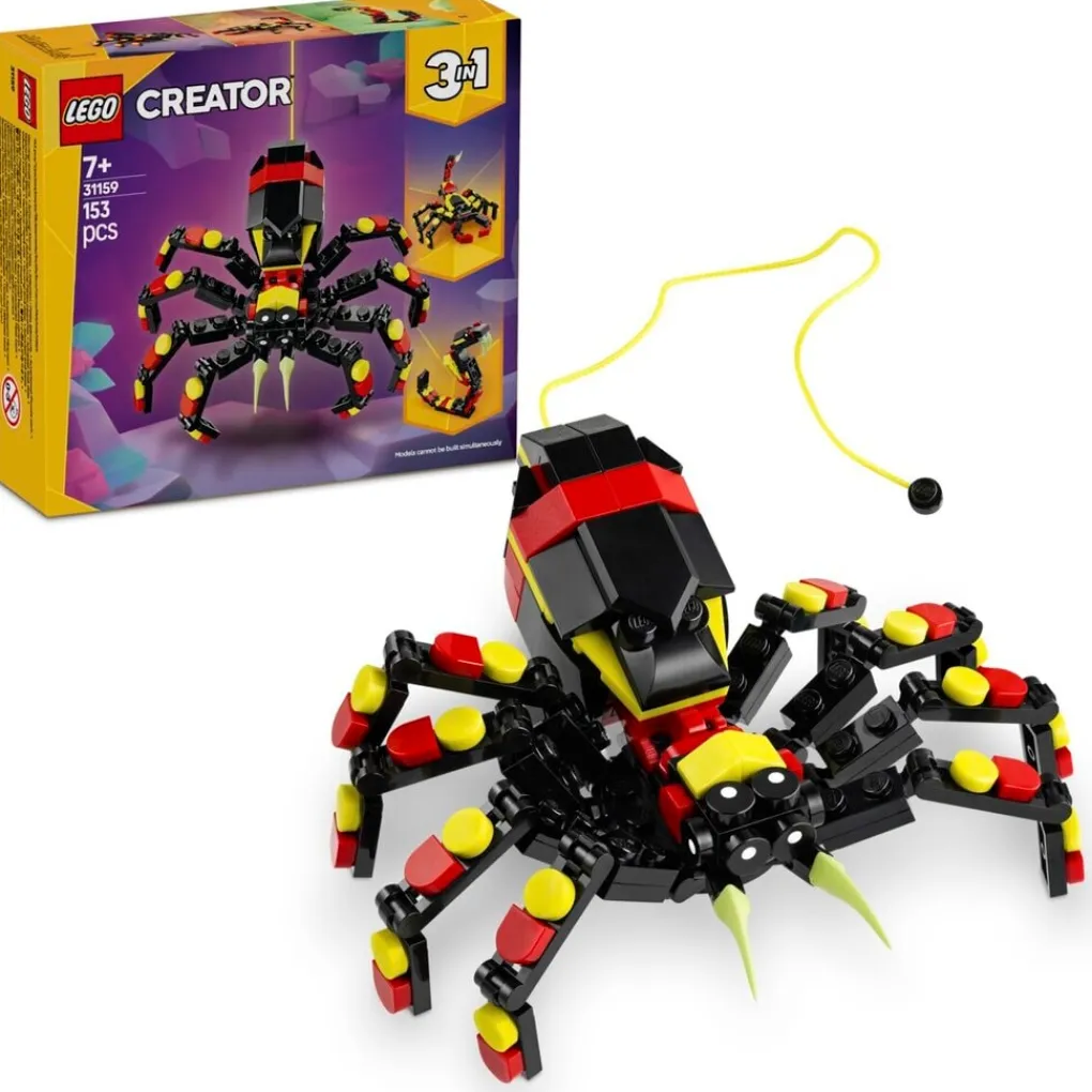 LEGO Creator Lego>31159 3-In-1 Wilde Dieren: Spannende Spin