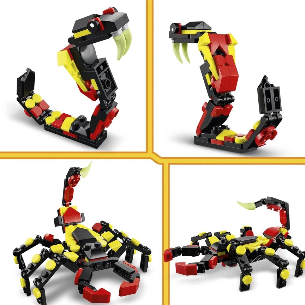 LEGO Creator Lego>31159 3-In-1 Wilde Dieren: Spannende Spin