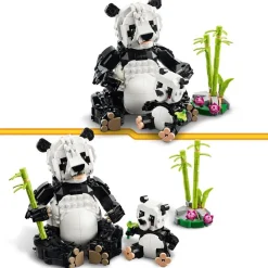 LEGO Creator Lego>31165 3-in-1 Wilde Dieren: Pandafamilie