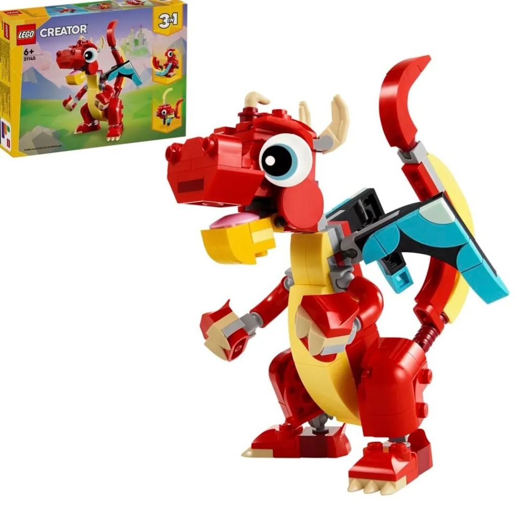LEGO Creator Lego>31145 Rode Draak