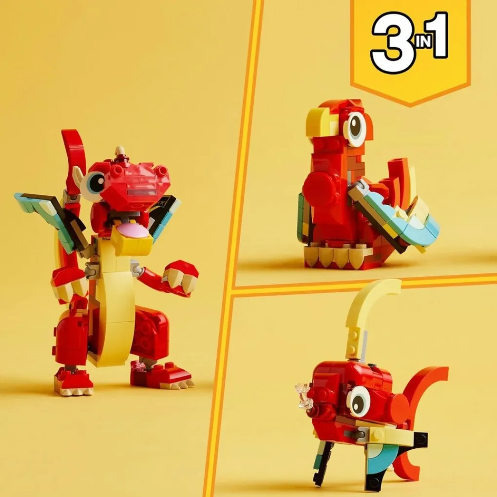 LEGO Creator Lego>31145 Rode Draak