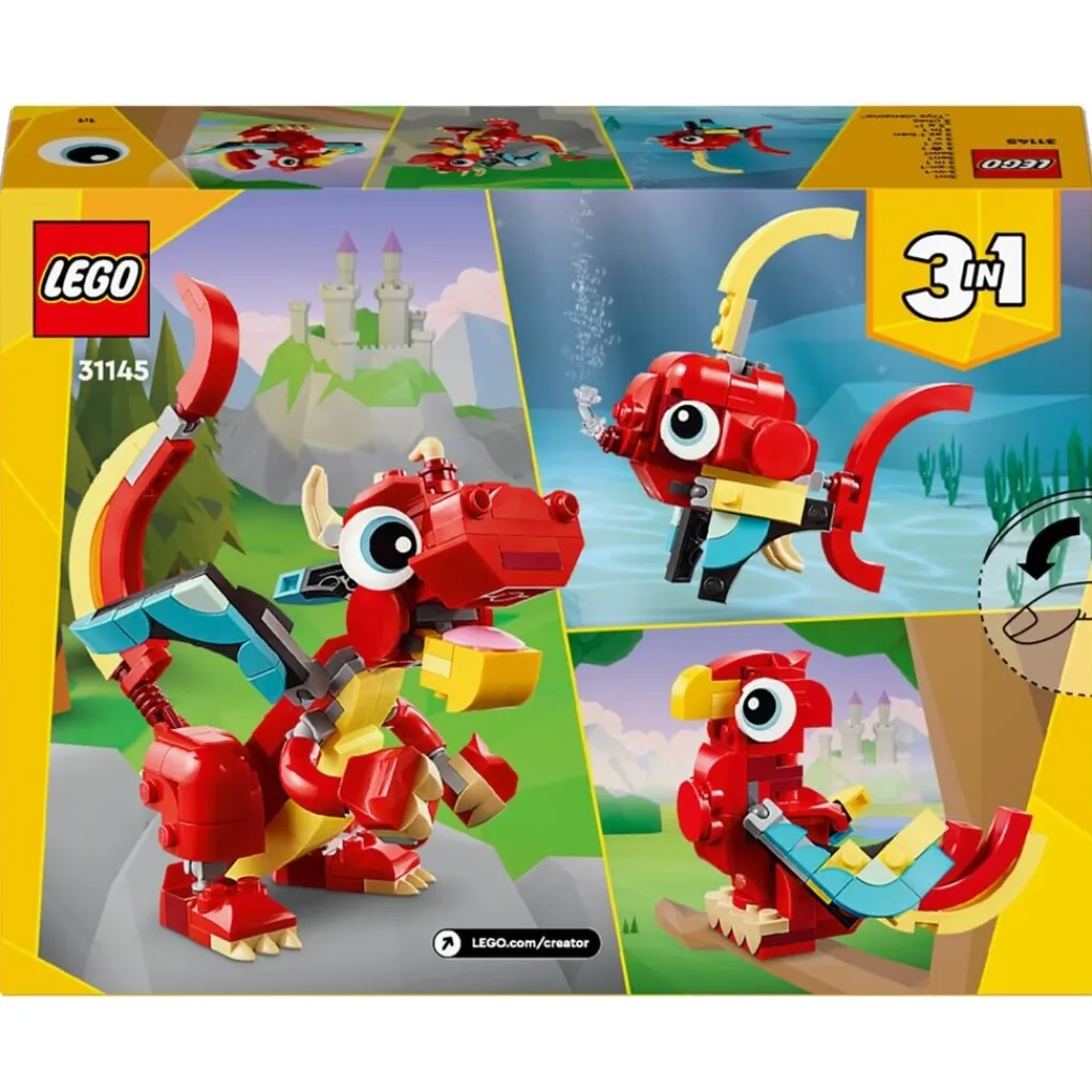 LEGO Creator Lego>31145 Rode Draak