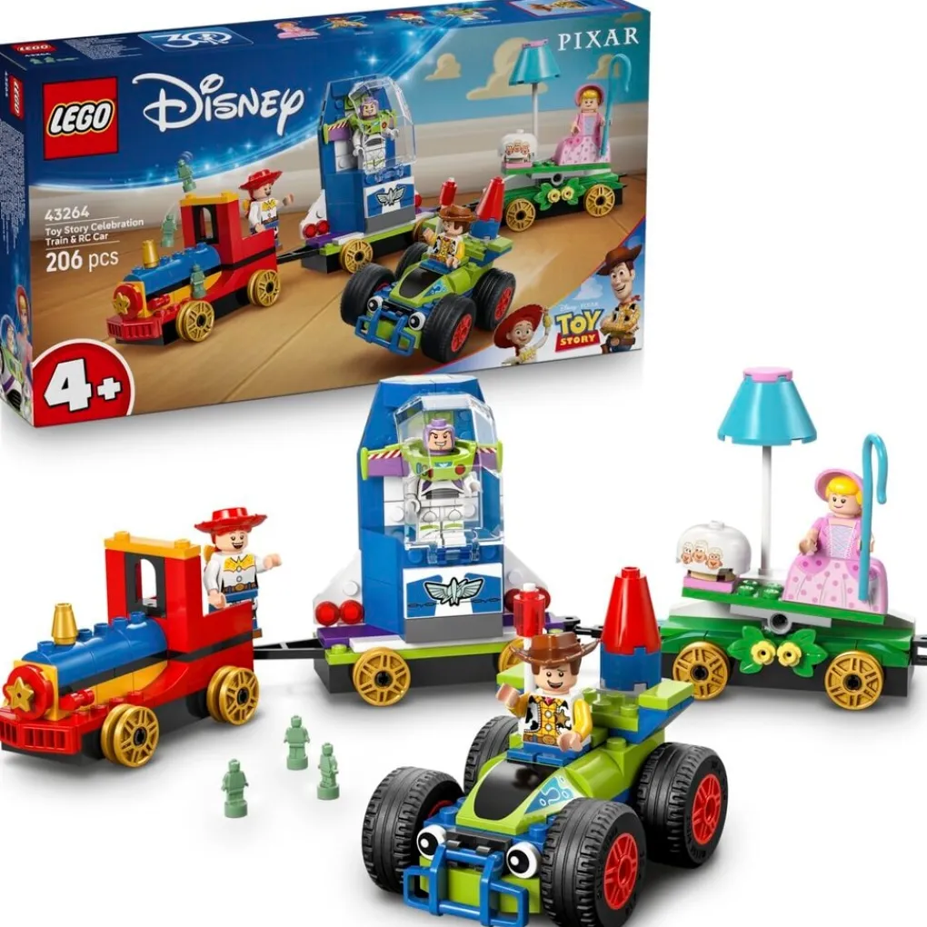 LEGO Disney Lego>43264 Toy Story Feesttrein en RC Auto