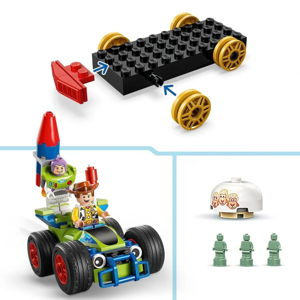 LEGO Disney Lego>43264 Toy Story Feesttrein en RC Auto