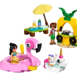 LEGO Friends Lego>42658 Zwembadfeestje met Flamingo en Eenhoorn
