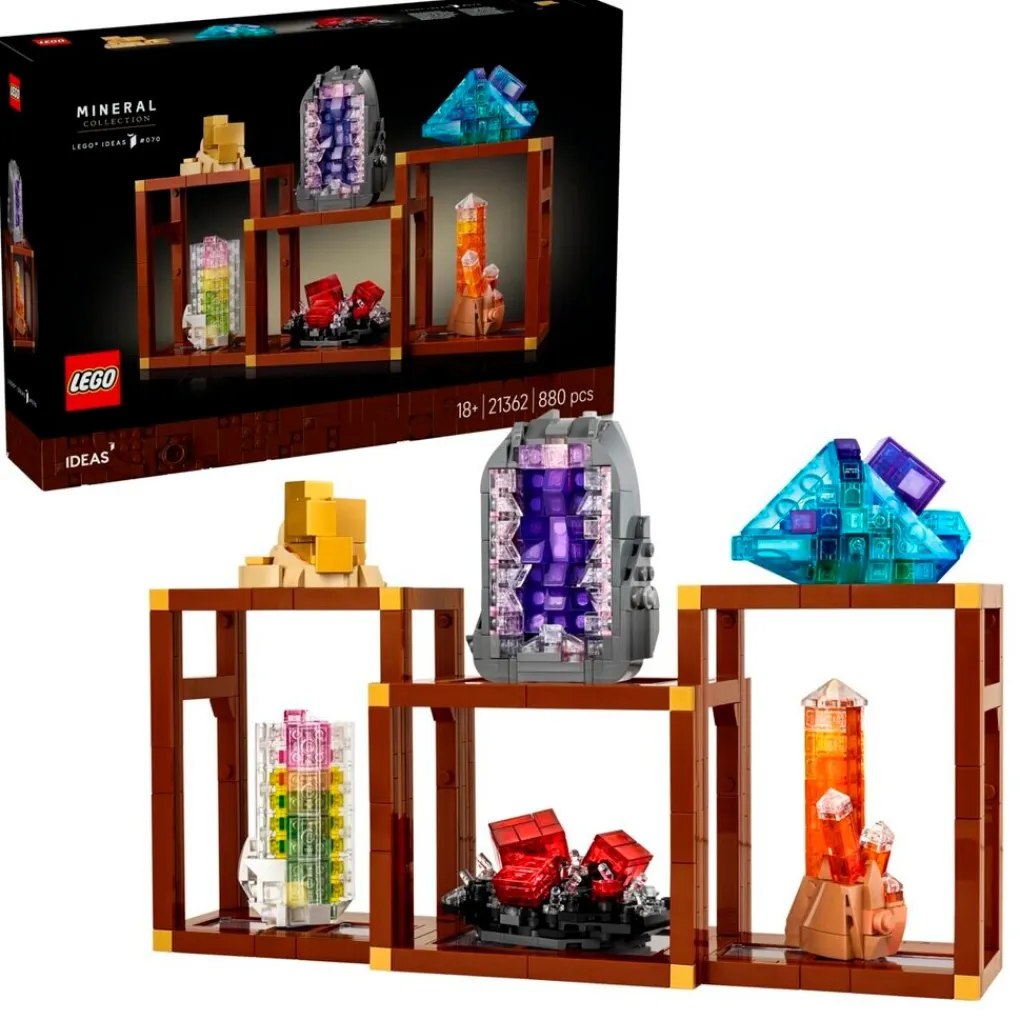 LEGO Ideas Lego>21362 Mineralenverzameling