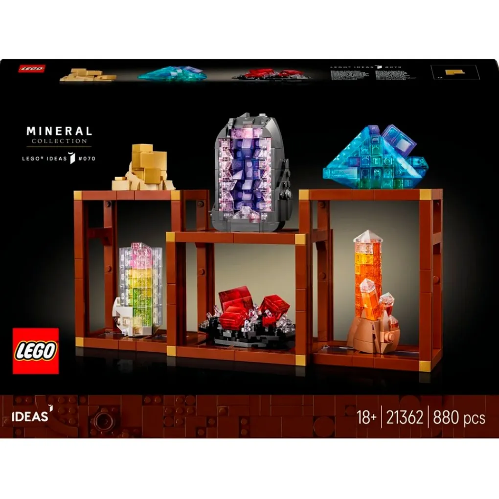 LEGO Ideas Lego>21362 Mineralenverzameling