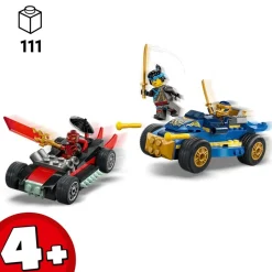 LEGO Ninjago Voertuigen|Lego>71840 Rogue vs. Drix Racewagenduel