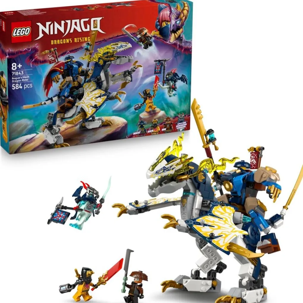 LEGO Ninjago Lego>71843 Rogue's Mecha Drakenrijder