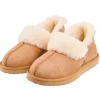Overig Pantoffels>Leren Damessloffen