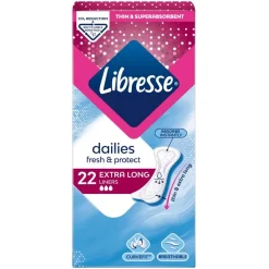 Libresse Inlegkruisjes>Dailies Fresh & Protect Extra Long Inlegkruisjes