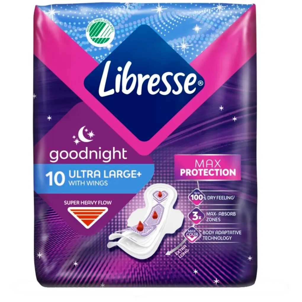 Libresse Maandverband>Goodnight Ultra Night Wing Maandverband